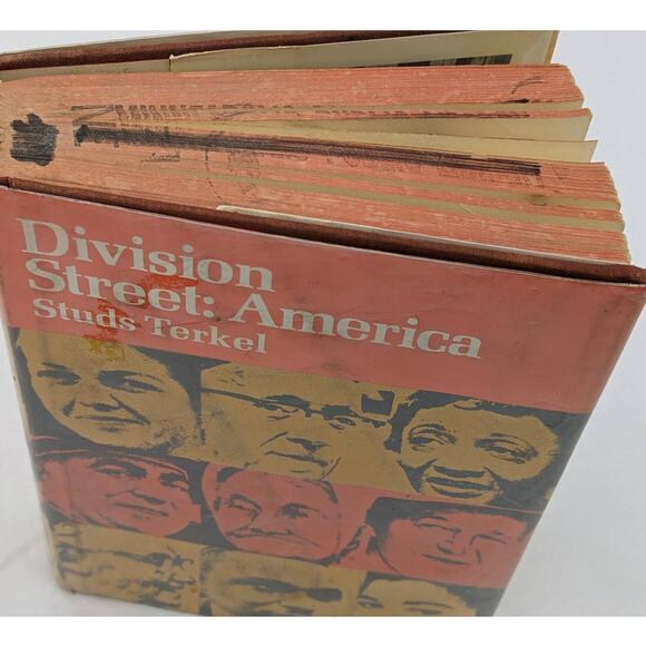 Division Street America By Studs Terkel First Printing Vintage Chicago 1967 - Picture 3 of 13